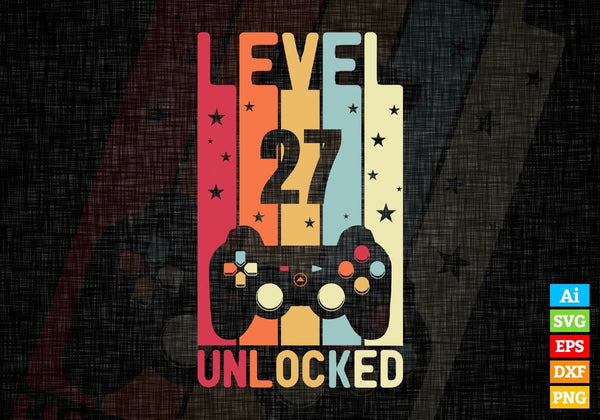 products/level-27-unlocked-video-gamer-27th-birthday-editable-vector-t-shirt-designs-png-svg-files-717.jpg