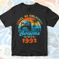 Level 30 Unlocked Awesome Since 1992 Video Gamer 30th Birthday Vintage Editable Vector T-shirt Design in Ai Svg Png Files
