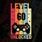 Level 60 Unlocked Video Gamer 60th Birthday Editable Vector T-shirt Designs Png Svg Files
