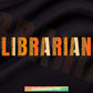 Librarian leopard Squad Cute Fall Autumn Lovers Thanksgiving Png Cut Files.