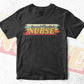 Licensed Practical Nurse Nursing Vintage Vector T shirt Design in Svg Png Cricut Files