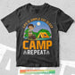 Life İs Simple Eat Sleep Camp Repeat Camping Mountain Svg Png Cut Files.