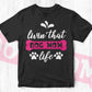 Livin' That Dog Mom Life Vector T-shirt Design in Ai Svg Png Files
