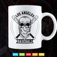 Los Angless Baseball Gaming Sports Svg Cut Files