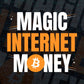 Magic Internet Money Crypto Btc Bitcoin Editable Vector T-shirt Design in Ai Svg Files