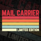 Mail Carrier Limited Edition Editable Vector T-shirt Designs Png Svg Files