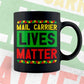 Mail Carrier Lives Matter Editable Vector T-shirt Designs Png Svg Files