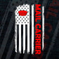 Mail Carrier USA Flag Proud Professions Gift Editable Vector T-shirt Design in Ai Svg Files