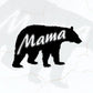 Mama Bear Animal Vector T-shirt Design in Ai Svg Png Files