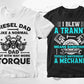 Mechanic 50 Editable T-shirt Designs Bundle Part 1