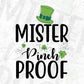 Mister Pinch Proof St Patrick's Day T shirt Design In Svg Png Cutting Printable Files