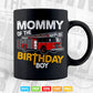 Mommy Of The Birthday Boy Fire Truck Firefighter Party Mom Svg Digital Files.