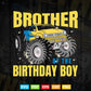 Monster Truck Brother Birthday Boy In Svg Png Files.