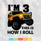Monster Trucks 3rd Birthday Party Three Years In Svg Png Files.