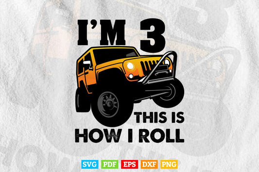 Monster Trucks 3rd Birthday Party Three Years In Svg Png Files.