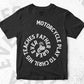 Motorcycle Play to Chril His Teaches Father Grea Ever Editable Vector T shirt Design in Ai Png Svg Files