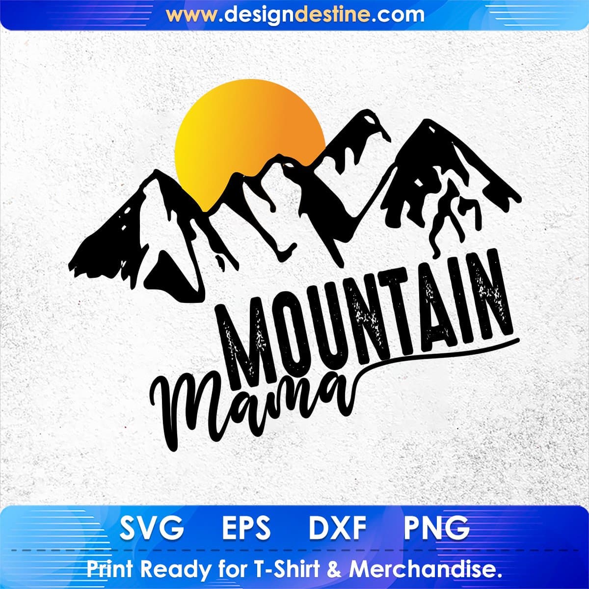 Mountain Mama T shirt Design In Ai Svg Printable Files