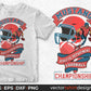 Mustang Athletic Department Football Championship American Football Editable T shirt Design Svg Cutting Printable Files