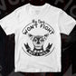My Dog Won't Fight But i Will Pitbull Dog Vector T-shirt Design in Ai Svg Png Files