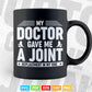 My Heart Belongs To A Doctor Cute Girlfriend Wife Doctor Svg T shirt Design.