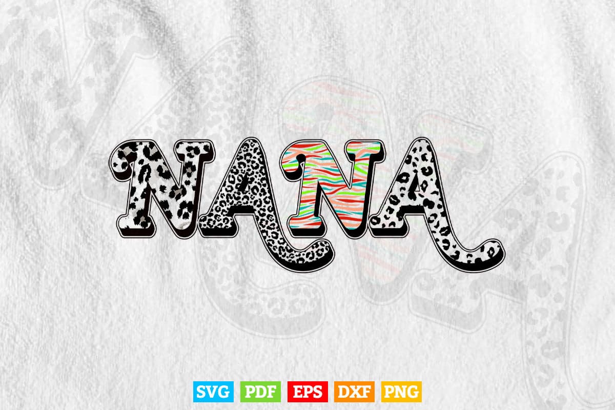 Nana Grandma From Grandkids Svg T shirt Design.