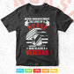 Never Underestimate The love of a Who is also a Veteran 4th of July Svg T shirt Design.