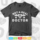 Not A Real Doctor Funny College Graduation Svg Png Files.