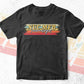 NUC Med Technologist Nuclear Medicine Vintage Vector T shirt Design in Svg Png Cricut Files