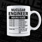 Nuclear Engineer Hourly Rate Editable Vector T-shirt Design in Ai Svg Files