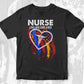 Nurse Live Love Save Lives Editable T shirt Design In Ai Svg Printable Files