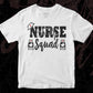Nurse Squad T shirt Design In Svg Png Cutting Printable Files