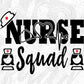 Nurse Squad T shirt Design In Svg Png Cutting Printable Files