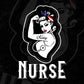 Nurse Vet Strong Woman Hair Band Editable T shirt Design In Ai Svg Printable Files