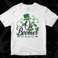 Ok Boomer St Patrick's Day T shirt Design In Svg Png Cutting Printable Files