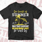 One Benefit Of Summer Was That Each Day Editable Vector T shirt Design In Svg Png Printable Files