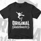 Original Skateboards Vector T-shirt Design in Ai Svg Png Files