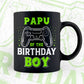 Papu Of The Birthday Boy With Video Gamer Editable Vector T-shirt Design in Ai Svg Files