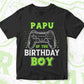 Papu Of The Birthday Boy With Video Gamer Editable Vector T-shirt Design in Ai Svg Files
