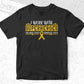Pediatric Oncology Rn Nurse Oncologist Ribbon Editable T shirt Design In Ai Svg Files