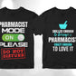 Pharmacist 25 Editable T-shirt Designs Bundle