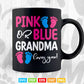 Pink Or Blue Grandma Loves You Svg Png Cut Files.