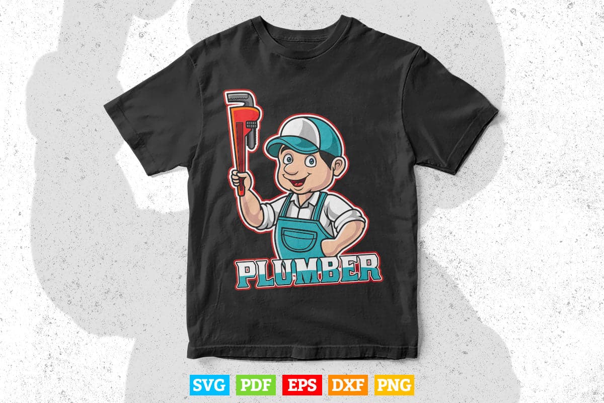 Plumber Profession Plumbing Sayings Job Svg Png Cut Files.