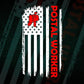 Postal Worker USA Flag Proud Professions Gift Editable Vector T-shirt Design in Ai Svg Files