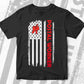 Postal Worker USA Flag Proud Professions Gift Editable Vector T-shirt Design in Ai Svg Files