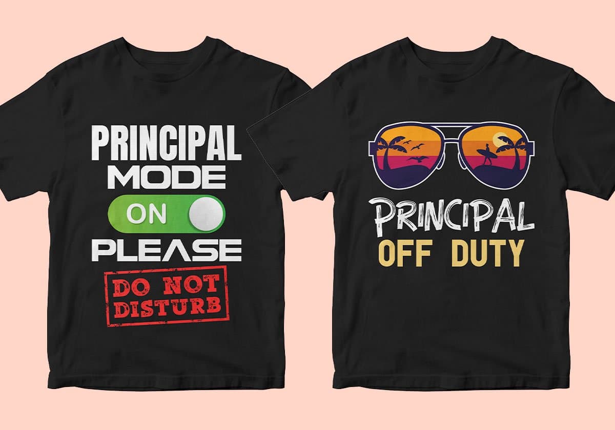 Principal 25 Editable T-shirt Designs Bundle