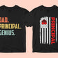 Principal 25 Editable T-shirt Designs Bundle