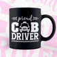 Proud Cab Driver Editable Vector T-shirt Design in Ai Svg Png Files