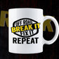 Race It Break It Fix It Repeat Funny Car Racing T shirt Design Png Svg Printable Files