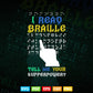 Read Braille Superpower Reader Gift Svg Digital Files