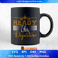 Ready For Departure Aviation Editable T shirt Design In Ai Svg Printable Files